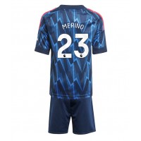 Arsenal Mikel Merino #23 Vonkajší Detský futbalový dres 2025-26 Krátky Rukáv (+ trenírky)